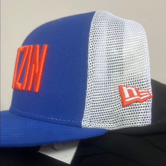 Amazin Blue and White Cap - Picture 2 of 5